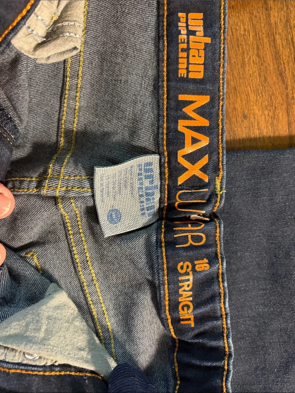 urban pipeline boys Straight Dark Blue Jeans